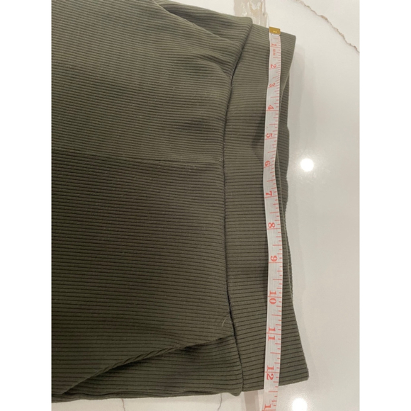 Naked Wardrobe High Waisted Snatched Ribbed Legging Baddie Pants Womens Medium - Picture 8 of 10